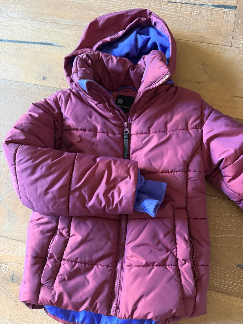 Girls Mixed Jackets Bundle - Pink, Magenta, Green, Leopard - Picture 4 of 8
